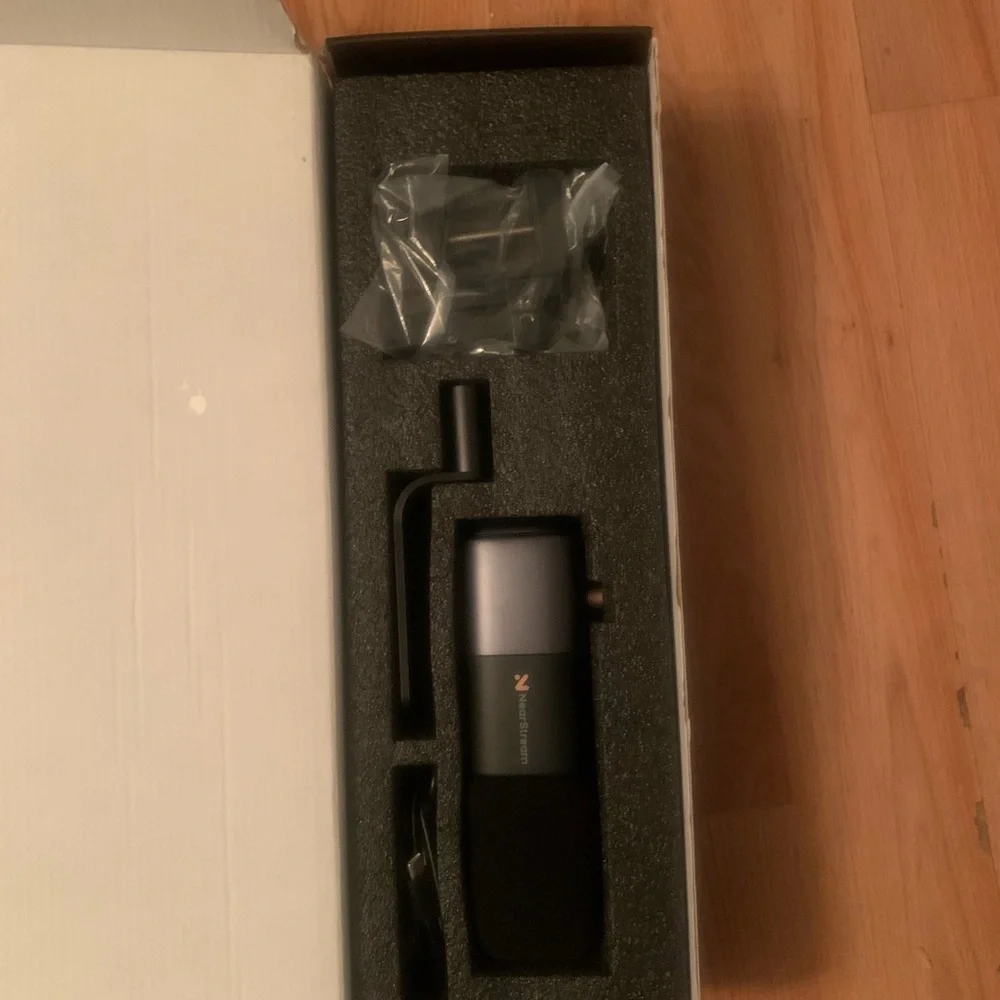 Black Streaming Microphone